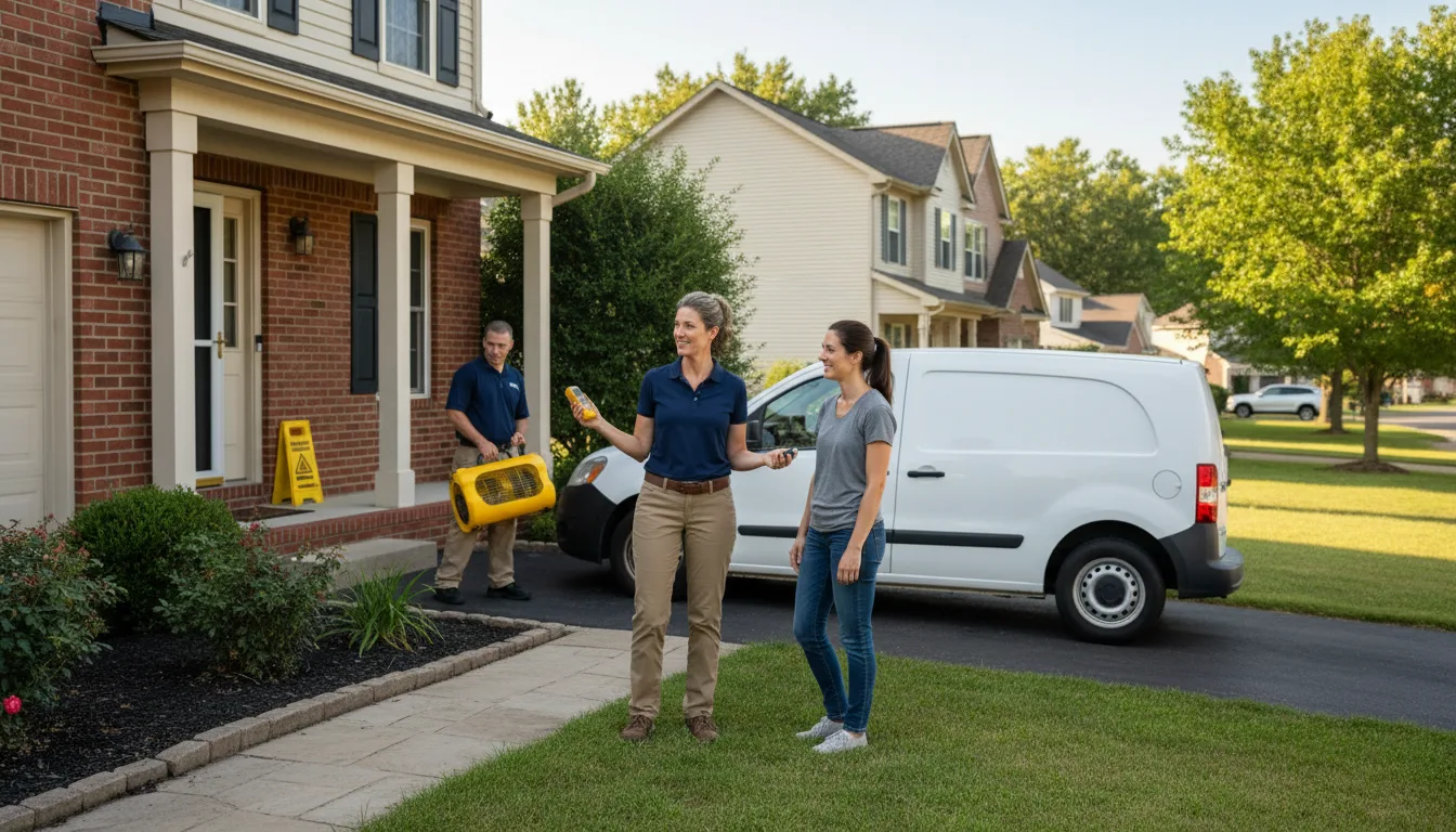 Water restoration image for Mold Remediation in Marshall, VA